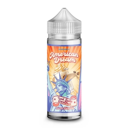 Iced Latte Caramel 100 ml - American Dream pas cher e-liquide avis prix