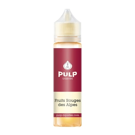 Fruits Rouges des Alpes 60 ml - Pulp Original pas cher e-liquide avis prix