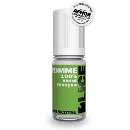 Pomme 10 ml - D'lice pas cher e-liquide avis prix