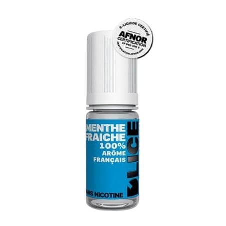 Menthe Fraiche 10 ml - D'lice pas cher e-liquide avis prix