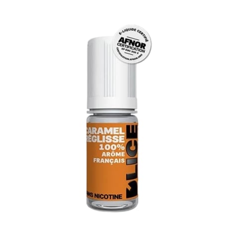 Caramel Réglisse - D'lice pas cher e-liquide avis prix