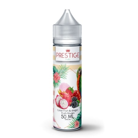 Cotton Candy Fruit du Dragon Fruits Rouges 50 ml - Prestige pas cher e-liquide avis prix