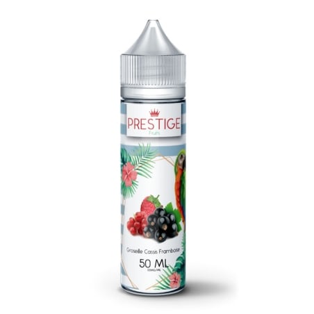 Groseille Cassis Framboise 50 ml - Prestige pas cher e-liquide avis prix