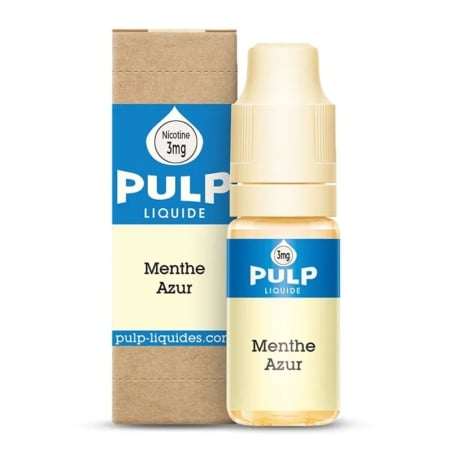 Menthe Azur 10 ml - Pulp Original pas cher e-liquide avis prix