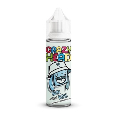 Sun Kiss 50 ml - Crazy Head pas cher e-liquide avis prix