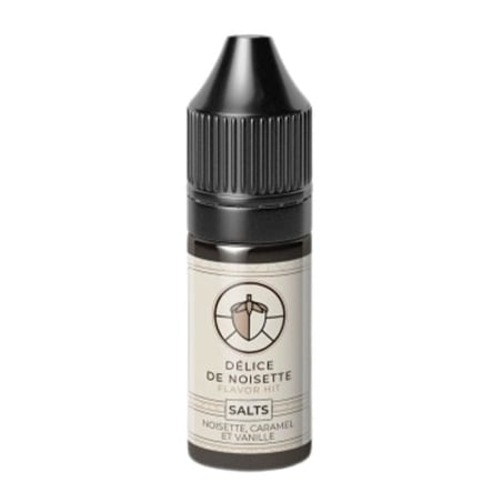 Délice de Noisette 10 ml Salts - Flavor Hit pas cher e-liquide avis prix