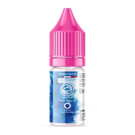 Menthe Hollywood 10 ml - LiquidArom pas cher e-liquide avis prix