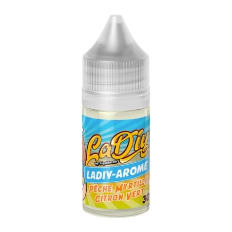 e-liquide Concentré Pêche Myrtille Citron 30 ml LaDIY - Liquidarom pas cher