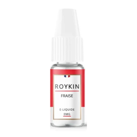 Fraise 10 ml - Roykin pas cher e-liquide avis prix