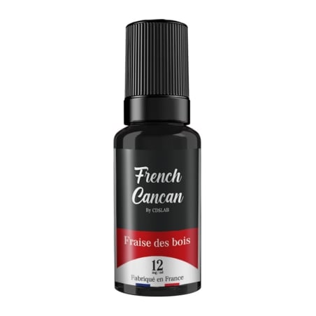 Fraise des Bois 10 ml - French Cancan pas cher e-liquide avis prix