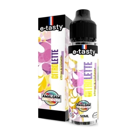 Citrolette 50 ml Amalgam - E.Tasty pas cher e-liquide avis prix