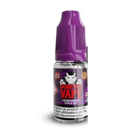 e-liquide Heisenberg Cola Ice 10 ml - Vampire Vape pas cher