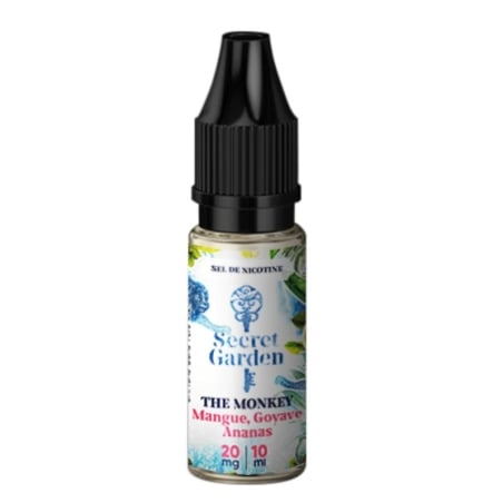 e-liquide The Monkey Salt 10 ml - Secret Garden pas cher