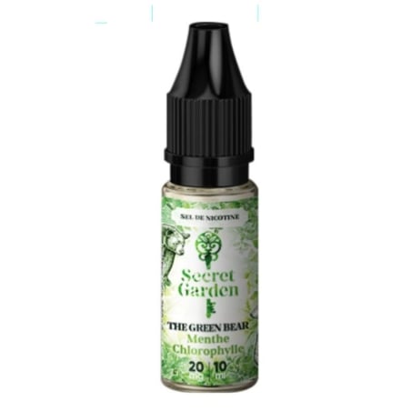 e-liquide The Green Bear Salt 10 ml - Secret Garden pas cher