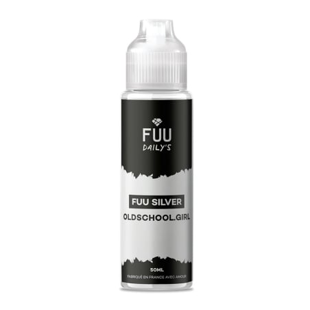 e-liquide Old School Girl 50 ml Silver - Fuu pas cher