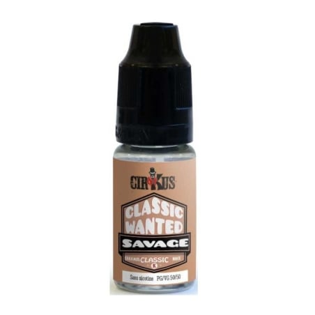 e-liquide Savage 10 ml - Classic Wanted - Cirkus pas cher