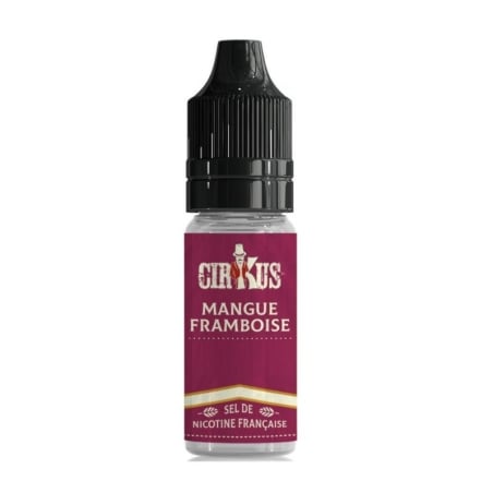 e-liquide Mangue Framboise 10 ml - Cirkus Sel de Nicotine pas cher