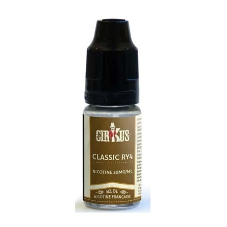 e-liquide RY4 10 ml - Cirkus Sel de Nicotine pas cher