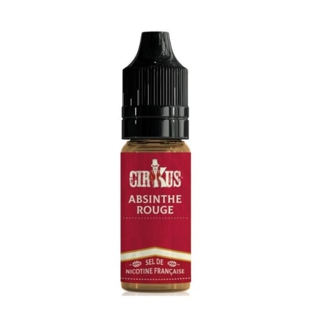 e-liquide Absinthe Rouge 10 ml - Cirkus Sel de Nicotine pas cher