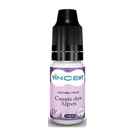 Vincent Dans Les Vapes Cassis des Alpes 10 ml - VDLV pas cher