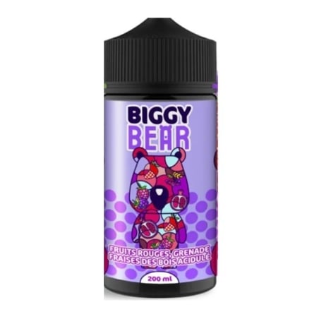 e-liquide Fruits Rouges Grenade Fraise des Bois 200 ml - Biggy Bear pas cher