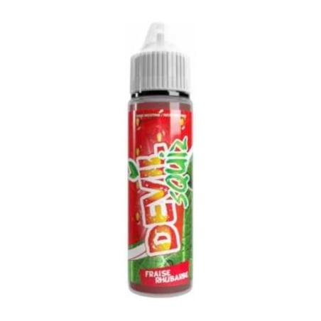 e-liquide Fraise Rhubarbe 50 ml Devil Squiz - Avap pas cher