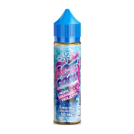 e-liquide Mûre Sauvage Violette 50 ml - Ice Cool pas cher