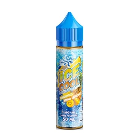 e-liquide Ananas Kiwi Jaune 50 ml - Ice Cool pas cher