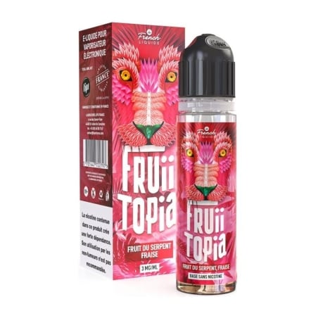 e-liquide Fruit du Serpent Fraise 60 ml - Fruiitopia pas cher