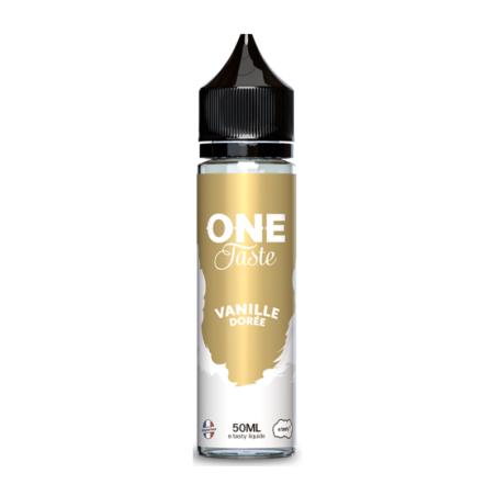 e-liquide Vanille Dorée 50 ml - One Taste - E.Tasty pas cher