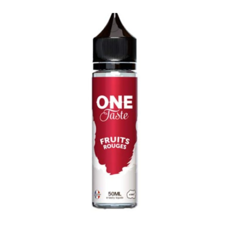 e-liquide Fruits Rouges 50 ml - One Taste - E.Tasty pas cher