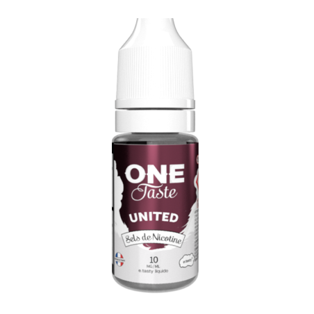 One Taste United 10 ml Sels de Nicotine - One Taste pas cher