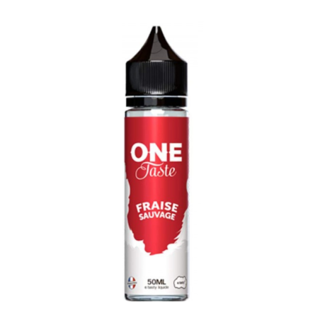 One Taste Fraise Sauvage 50 ml - One Taste - E.Tasty pas cher