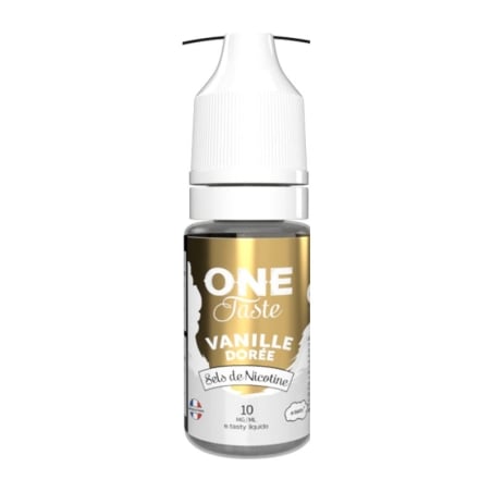 e-liquide Vanille Dorée 10 ml Sels de Nicotine - One Taste pas cher