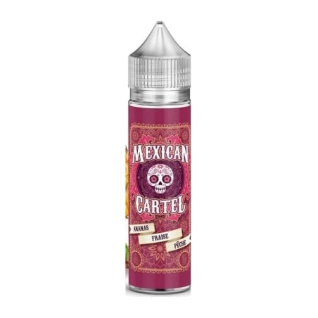 e-liquide Ananas Fraise Pêche 50 ml - Mexican Cartel pas cher