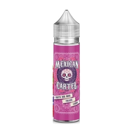 e-liquide Fruits Des Bois Fraise Cassis 50 ml - Mexican Cartel pas cher