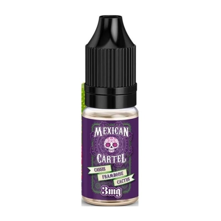 e-liquide Cassis Framboise Cactus 10 ml - Mexican Cartel pas cher