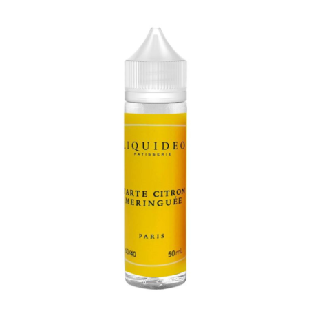 e-liquide Tarte Au Citron Meringuée 50 ml - Liquideo Tentation pas cher