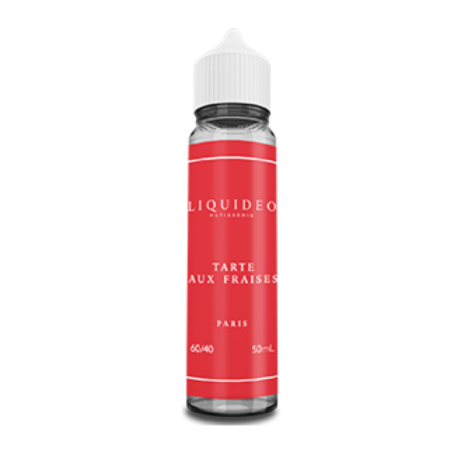 Liquideo Tentation Tarte Aux Fraises 50 ml - Liquideo Tentation pas cher