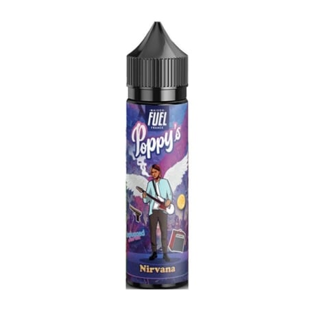 e-liquide Nirvana 50 ml Poppy's - Maison Fuel pas cher