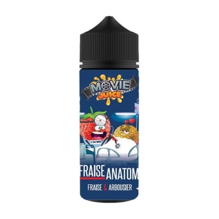 e-liquide Fraise Anatomy 100 ml - Movie Juice pas cher