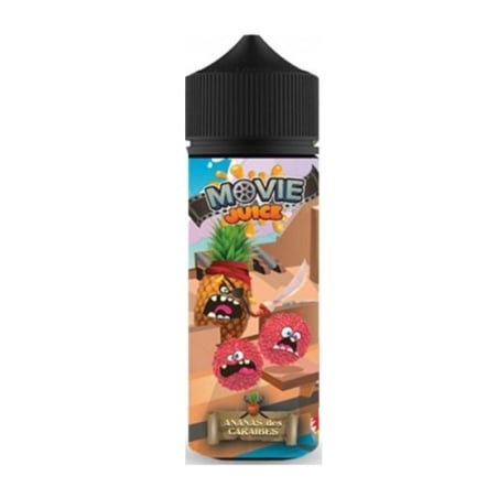 e-liquide Ananas des Caraibes 100 ml - Movie Juice pas cher