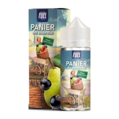 e-liquide Fraise Cassis et Poire 100 ml - Panier du Marché pas cher