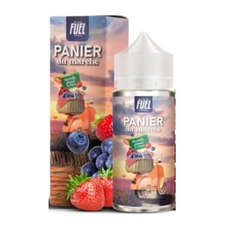 e-liquide Myrtille Grenade et Fraise 100 ml - Panier du Marché pas cher