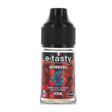 Concentré Numbers 6 30 ml - E.Tasty pas cher