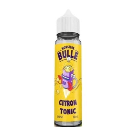 Monsieur Bulle Citron Tonic 50 ml - Liquideo Monsieur Bulle pas cher