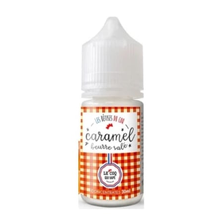 Concentré Caramel Beurre Salé 30 ml - Les Bêtises Du Coq pas cher