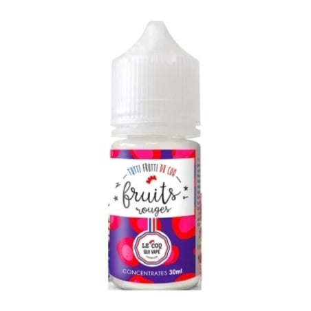 Concentré Fruits Rouges 30 ml - Tutti Frutti Du Coq pas cher