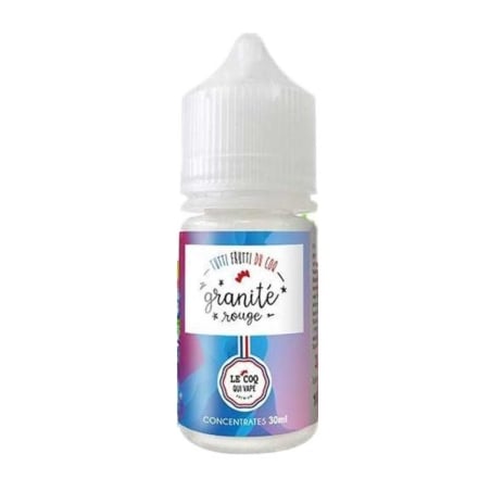 Concentré Granité Rouge 30 ml - Tutti Frutti du Coq pas cher