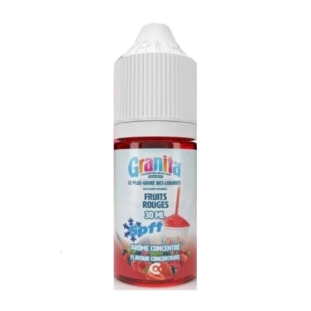 Concentré Fruits Rouges 30 ml - Granita Soft pas cher